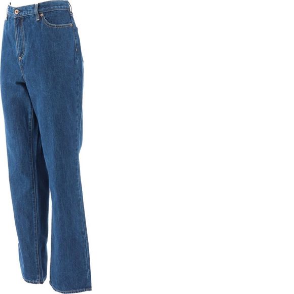 Lands' End Women's High-Rise Straight Leg Jean Medium Wash 16 NEW 435781 - Picture 2 of 7